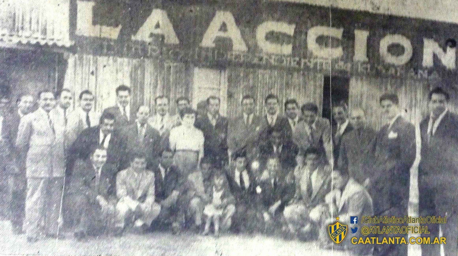 1951. A fines de marzo, arribó la delegación de Atlanta a la ciudad de San Juan y visitaron la redacción del diario local "La Acción".