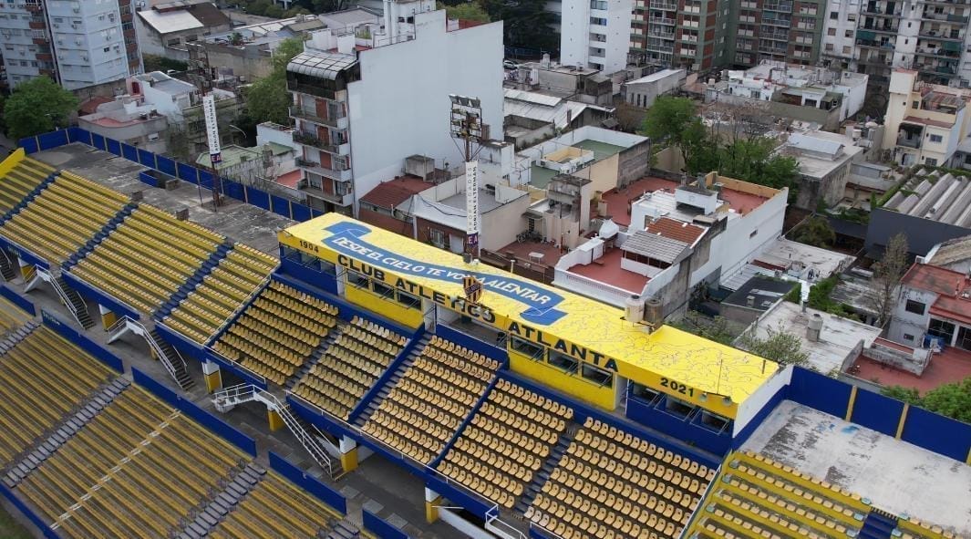 Desde el cielo - Club Atletico Atlanta 