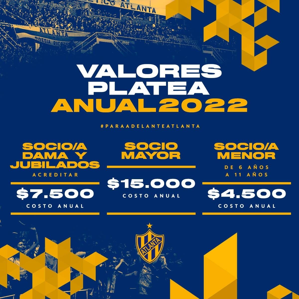 Actualización de la cuota social - Club Atlético Atlanta