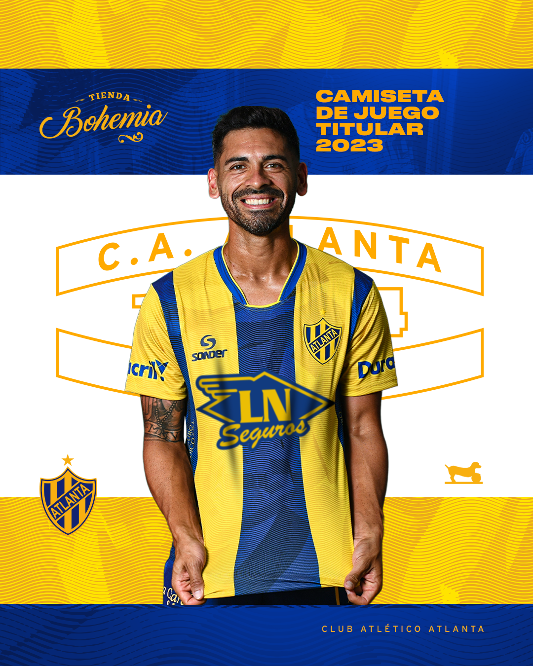 Camisa Titular CA Atlanta 2022