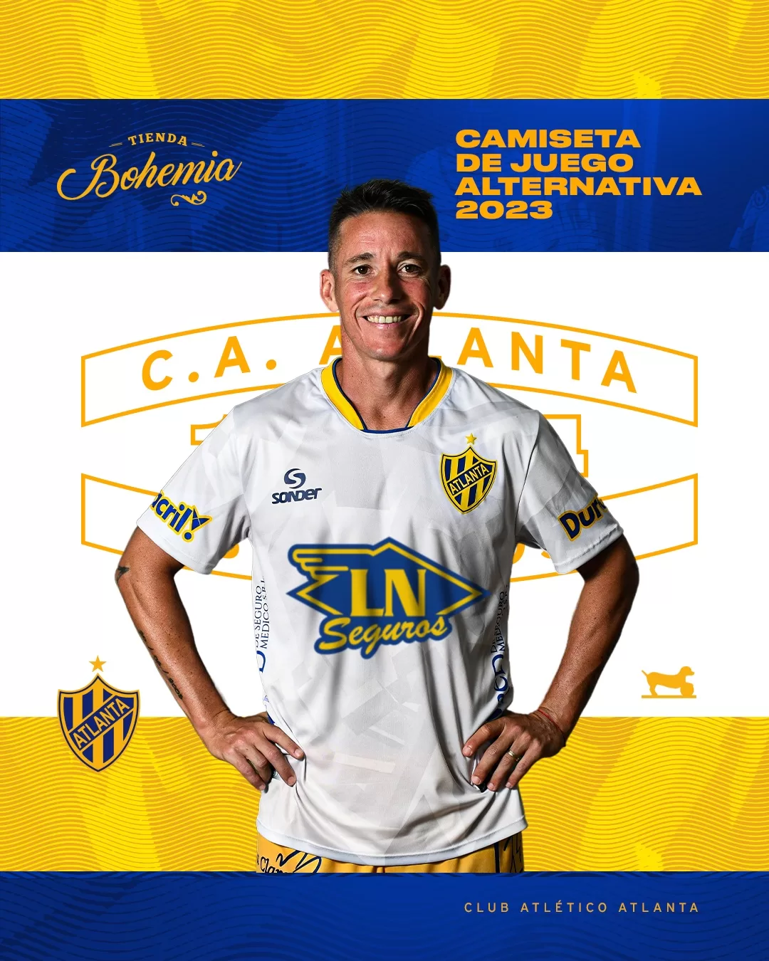 Camisa Titular CA Atlanta 2022