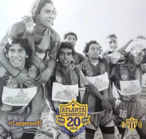 Atlanta festejos Castillo paredes merlo bonnet campi Gonzalez 20 años