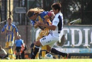 Andrés Soriano en la derrota 1 a 0 que sufrió Atlanta en su estadio en la segunda rueda de la 2012/13