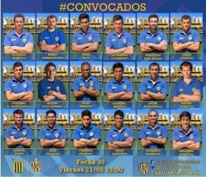 Convocados Alte baja