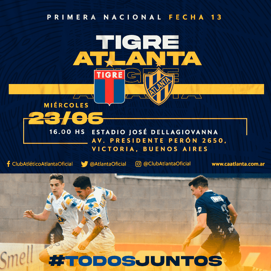 La previa ante Tigre - Club Atlético Atlanta