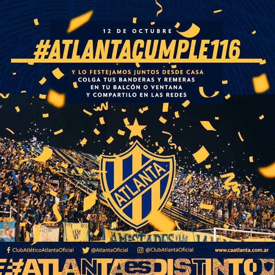 Feliz cumpleaños, Atlanta! - Club Atlético Atlanta