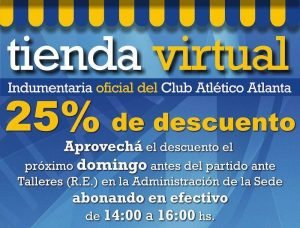 tienda virtual 25% 2 baja